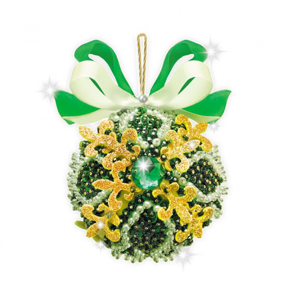 Шар из пайеток Изумруд  фото 2