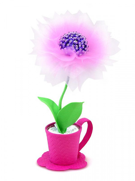 Топиарий из органзы Очарование  фото 2