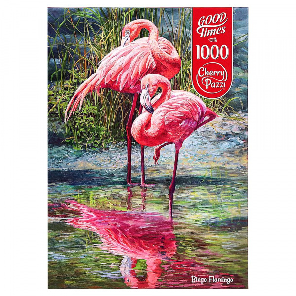 Пазл «Фламинго» 1000 деталей, Cherry Pazzl