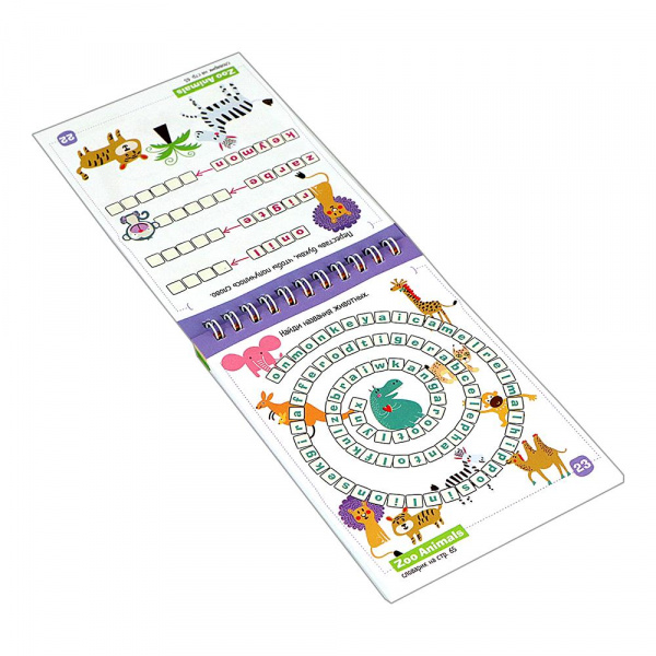 Умный блокнот English Животные фото 3