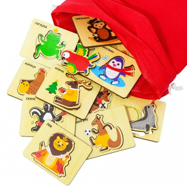 Лото Веселые зверята Alatoys  фото 4
