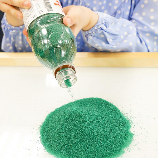 Цветной песок для творчества фото 4