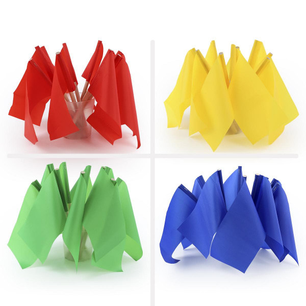 Флажки на палочке для детского сада фото 5