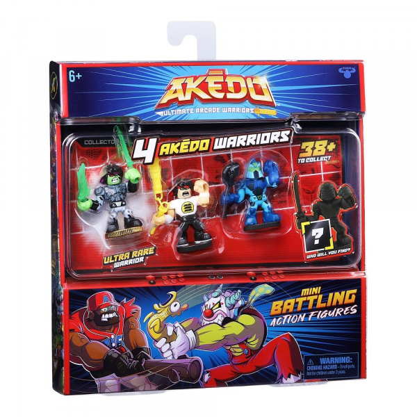 Первый коллекционный игровой набор Акедо 4 фигурки, Akedo купить в ...