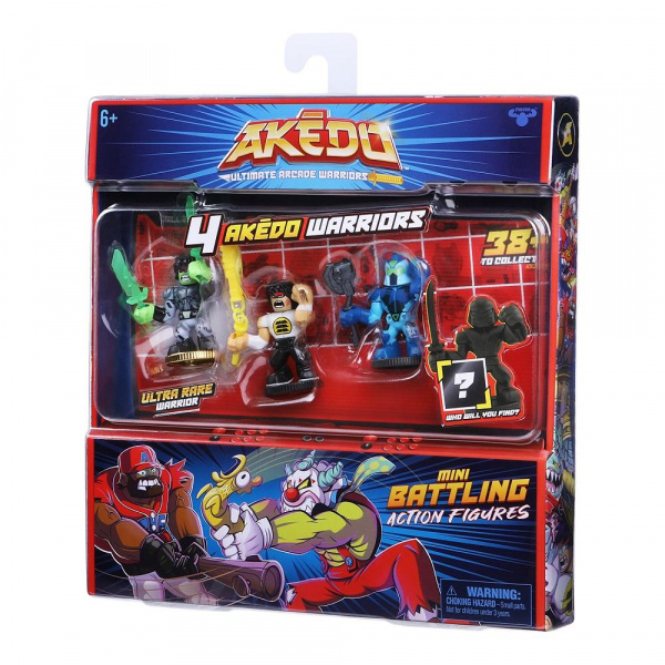 Первый коллекционный игровой набор Акедо 4 фигурки, Akedo купить в ...