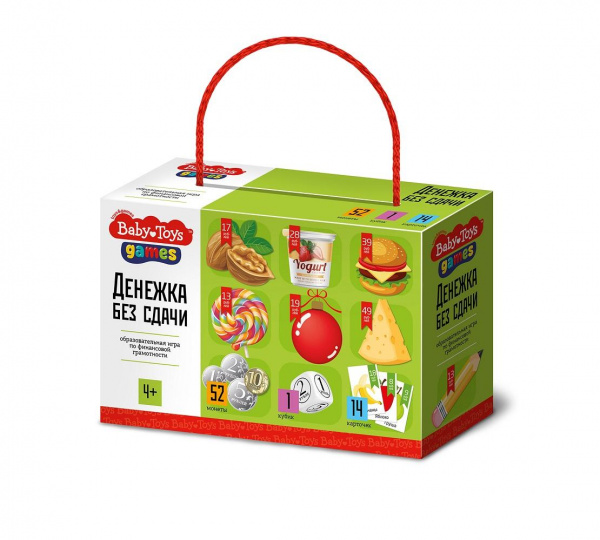 Настольная игра Baby Toys Gаmes «Денежка. Без сдачи», Десятое королевство