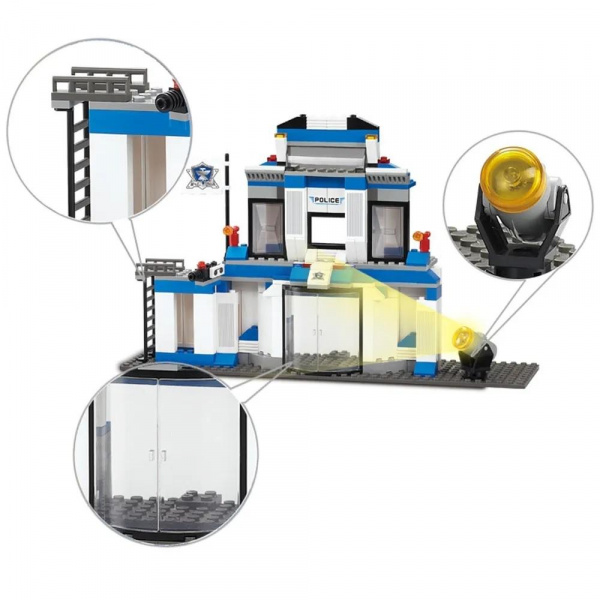 Конструктор Полиция Участок  фото 5