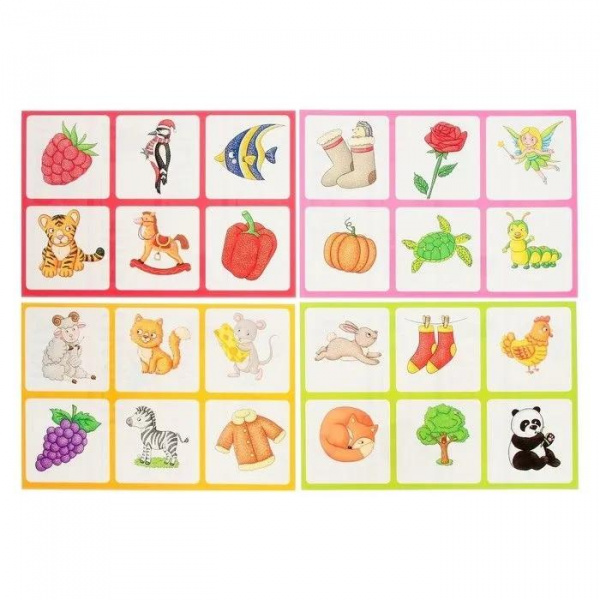 Пластиковое лото Читаем по слогам фото 3