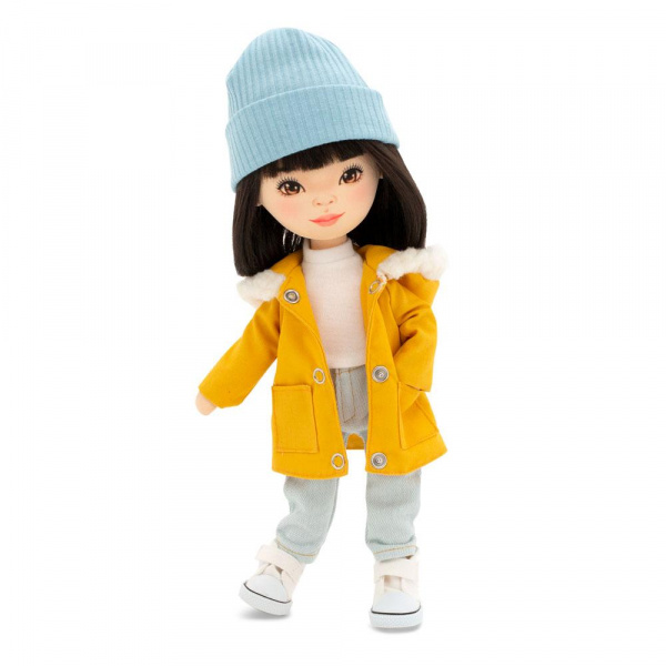 Мягкая кукла Sweet Sisters Lilu в парке горчичного цвета, Orange Toys