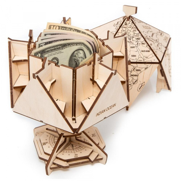 Глобус Икосаэдр с секретом  фото 1