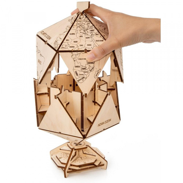 Глобус Икосаэдр с секретом  фото 2