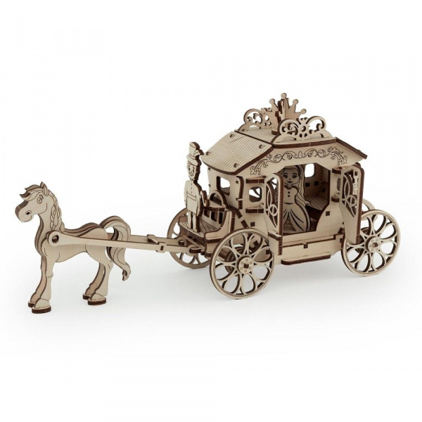 Подвижный 3D-конструктор Карета фото 1
