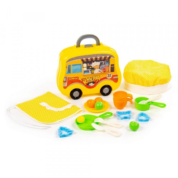 Набор детской посуды в чемоданчике  фото 3