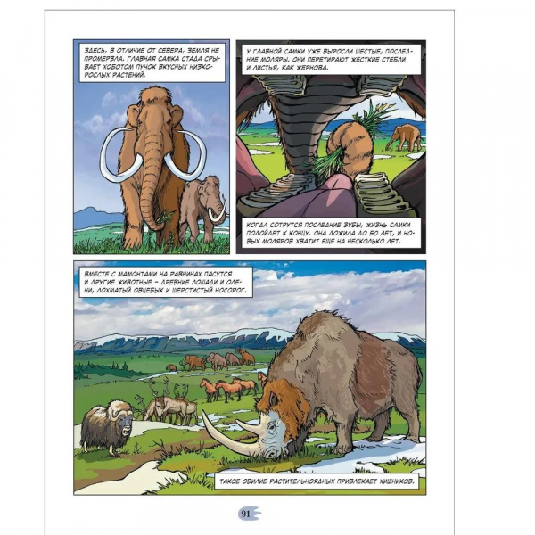 Энциклопедия в комиксах Сухопутные гиганты  фото 2