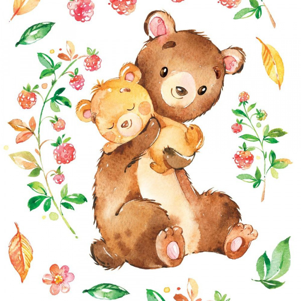 Декоративные наклейки Мамы и малыши фото 4