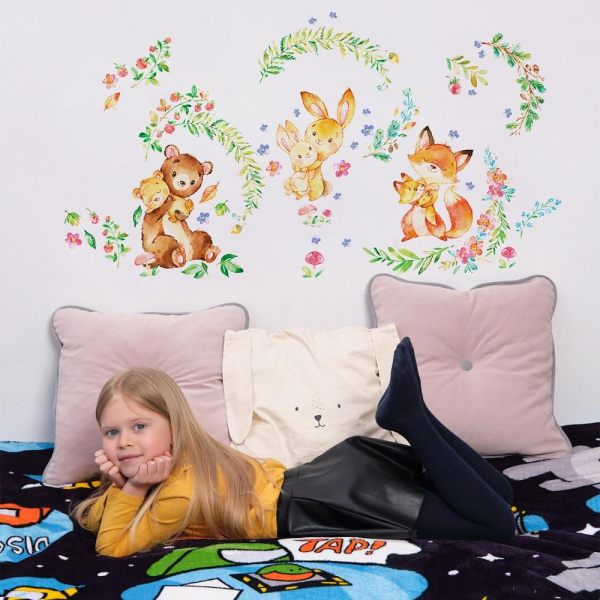 Декоративные наклейки Мамы и малыши фото 6