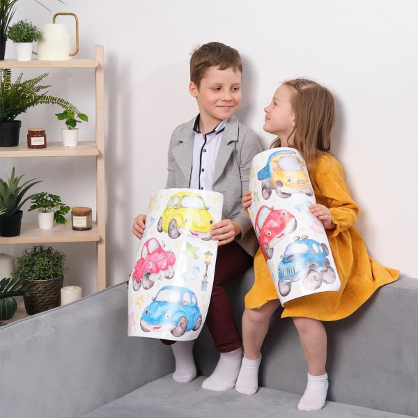 Декоративные наклейки Машинки фото 4