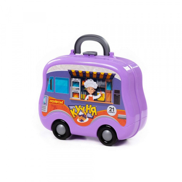 Набор детской посуды в чемоданчике Кухня  фото 8