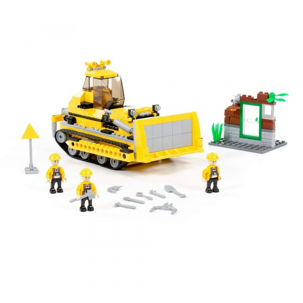 Конструктор Классик «Город Строительная бригада-2» 415 элементов ...