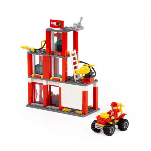 Пожарная служба-1.3 188 элементов Конструктор Классик фото 2