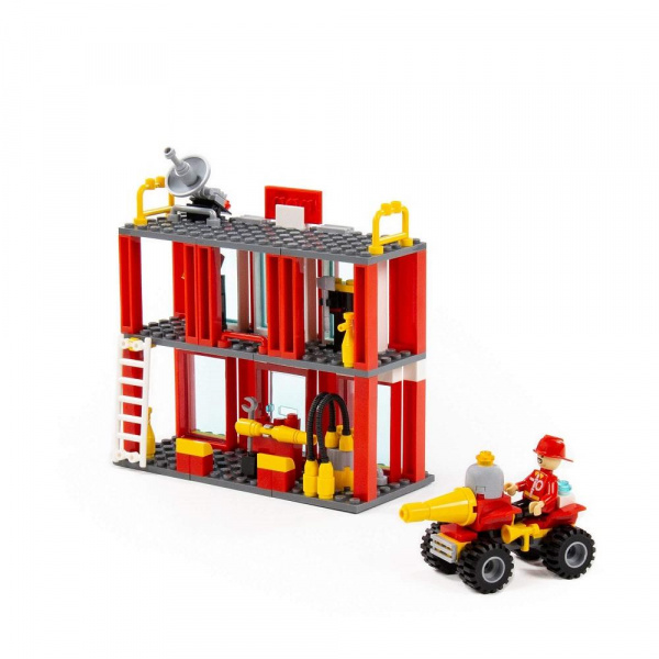 Пожарная служба-1.3 188 элементов Конструктор Классик фото 5