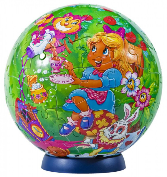 Пазл шар Алиса в стране чудес  фото 3