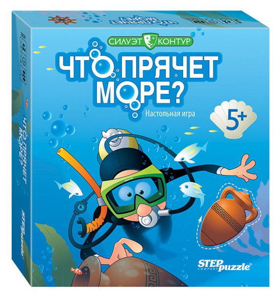 Настольная игра «Что прячет море?», Step puzzle