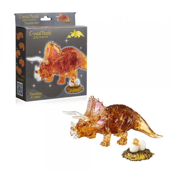 Головоломка 3D Трицератопс  фото 1
