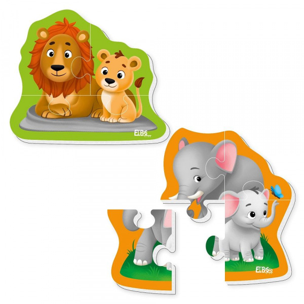 Мягкие пазлы Зоопарк фото 1