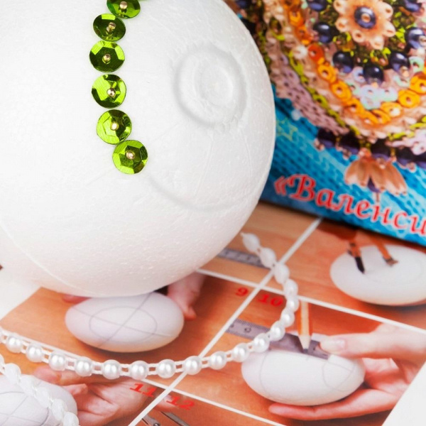 Шар из пайеток Валенсия фото 8