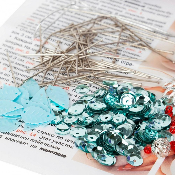 Шар из пайеток Лед и пламя фото 5