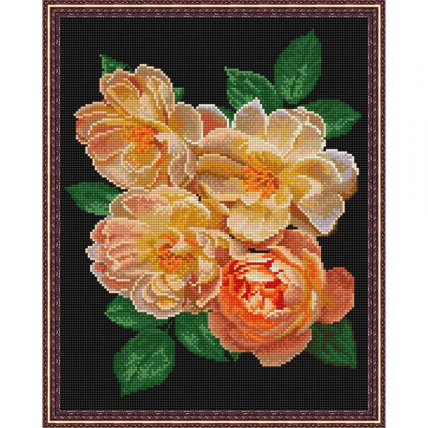 Картина мозаикой Английская роза фото 1