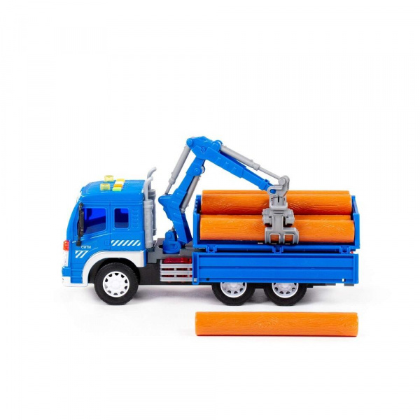 Автомобиль бортовой с манипулятором Сити фото 3