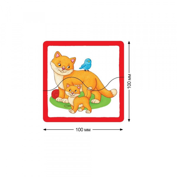 IQ пазл деревянный Мамины малыши фото 3