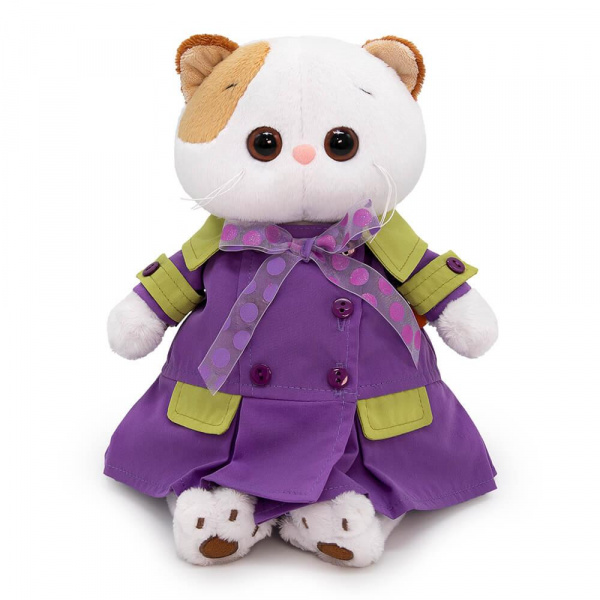Мягкая игрушка Кошечка Ли-Ли в фиолетовом плаще, Budi Basa