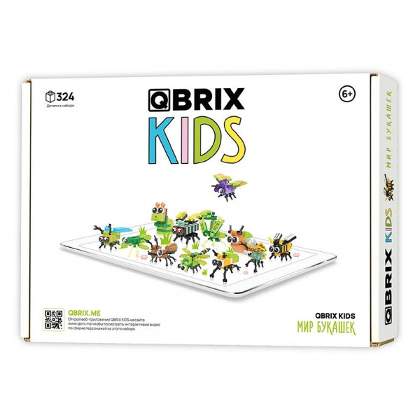 Конструктор Qbrix Kids Мир букашек