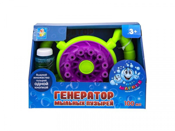 Руль игрушка для пускания мыльных  пузырей 100 мл Мы-шарики