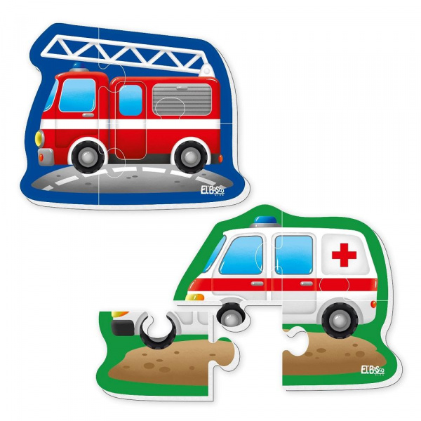 Магнитный пазл Полезные машины фото 1