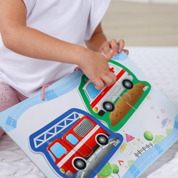 Магнитный пазл Полезные машины фото 2