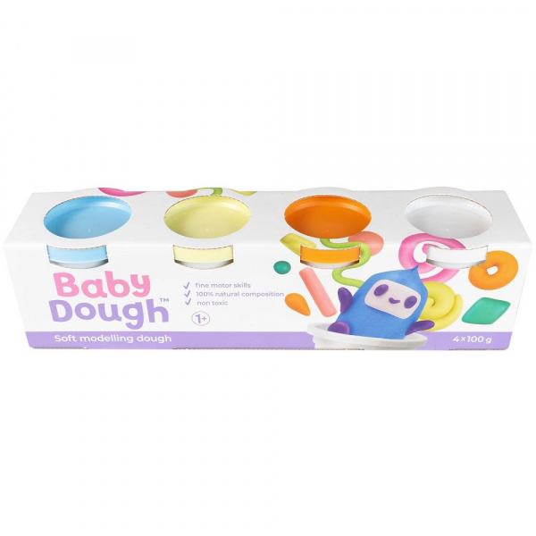 Тесто для лепки BabyDough фото 1