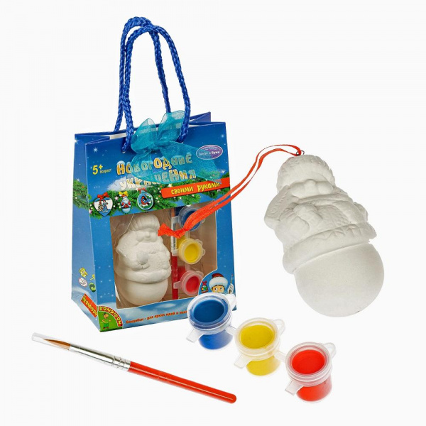 Новогодние украшения Снеговик Bondibon фото 1