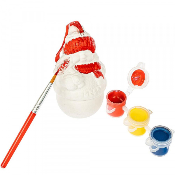 Новогодние украшения Снеговик Bondibon фото 4