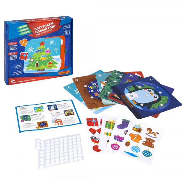 Игра на липучках Встречаем Новый Год  фото 2