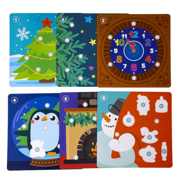 Игра на липучках Встречаем Новый Год  фото 5