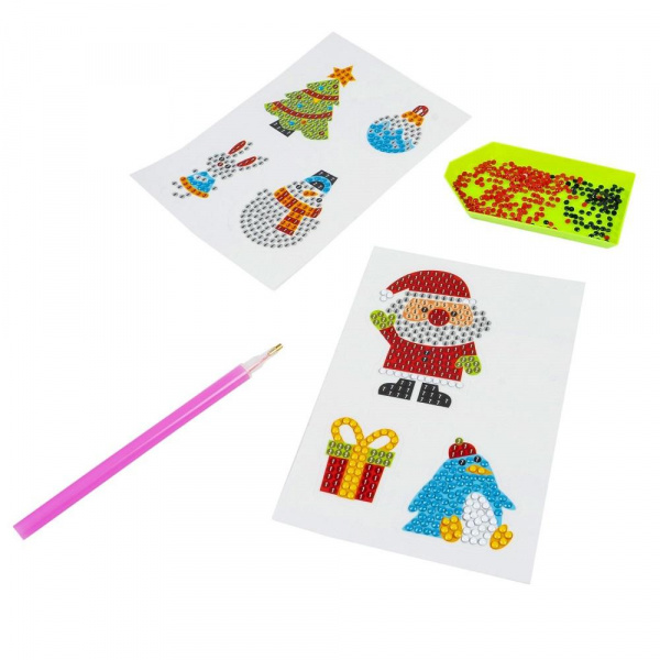 Алмазная мозаика С Новым Годом фото 6