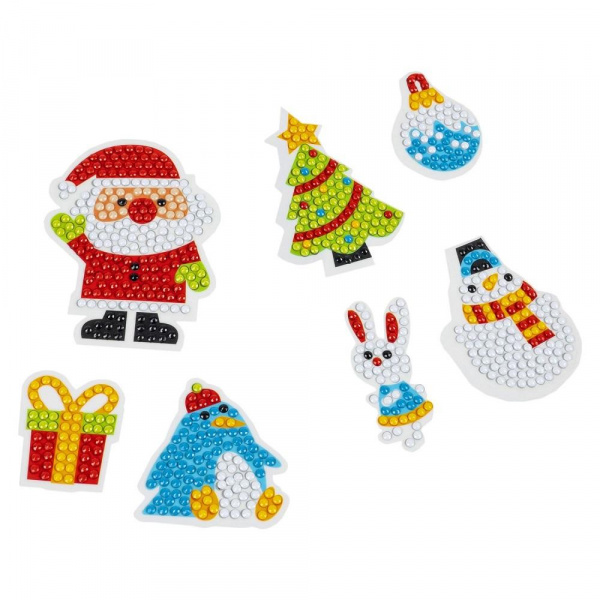 Алмазная мозаика С Новым Годом фото 7