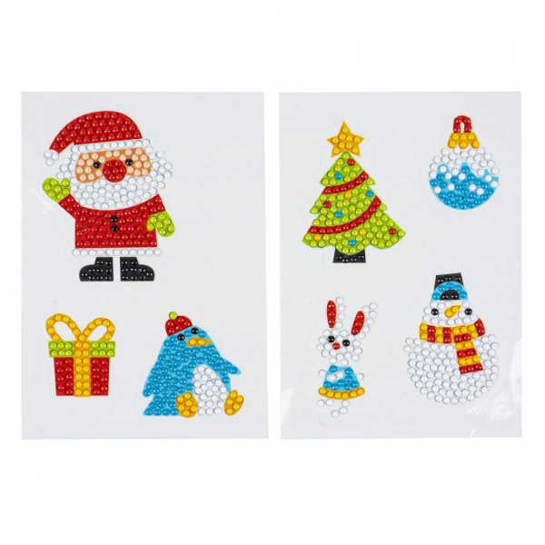 Алмазная мозаика С Новым Годом фото 10