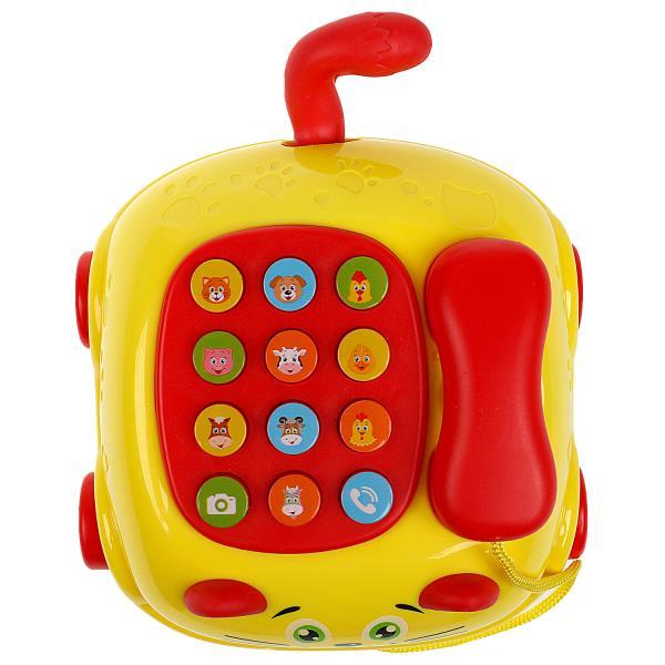 Каталка телефон Котик  фото 4