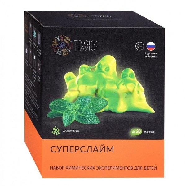 Суперслайм Аромат Мята Трюки Науки