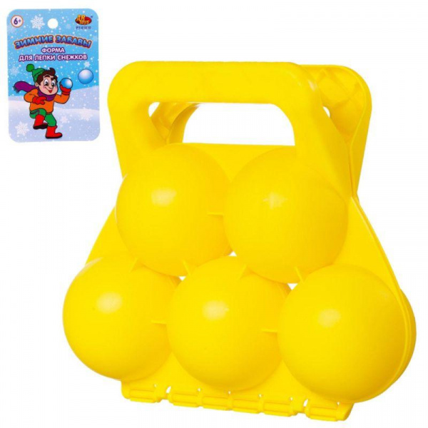 Снежколеп из 5-и снежков Зимние забавы  фото 1